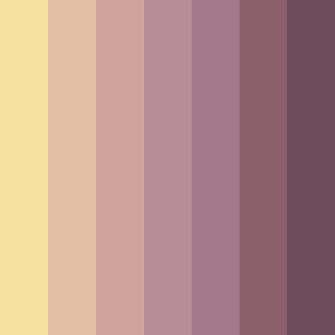 Download opulent elegance color palette PNG image (square)
