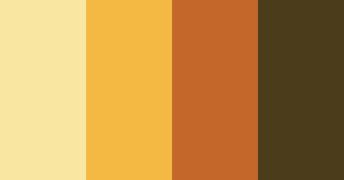 Download orange halloween color palette PNG image (landscape)