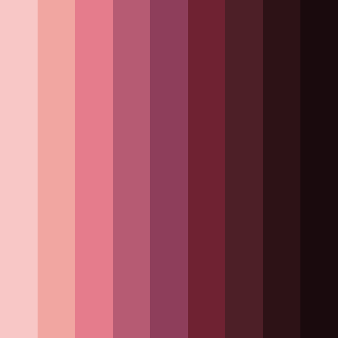 Download crimson veil color palette PNG image (square)