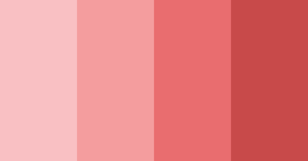 Download bright red color palette PNG image (landscape)