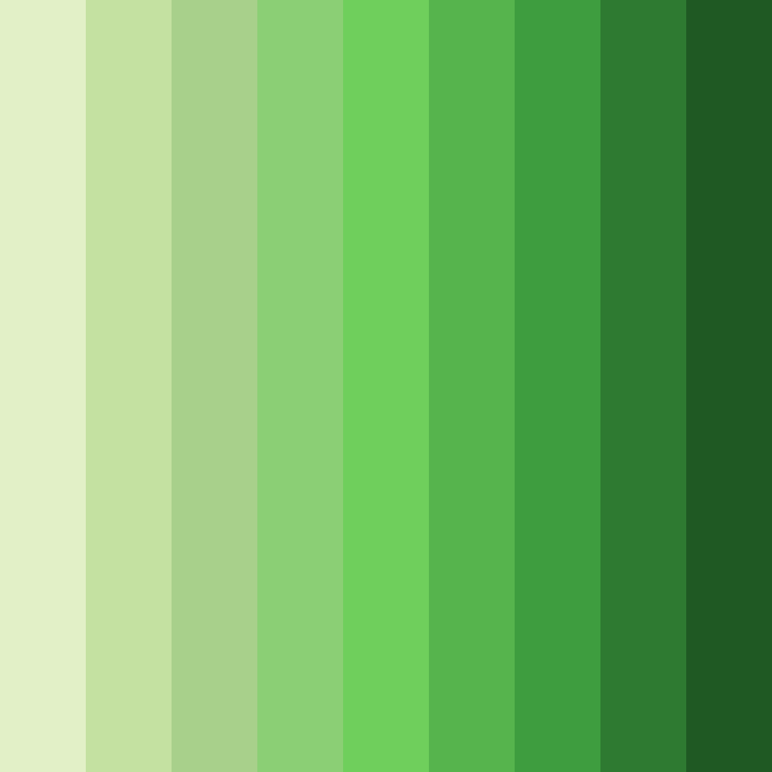 Download lime oasis color palette PNG image (square)