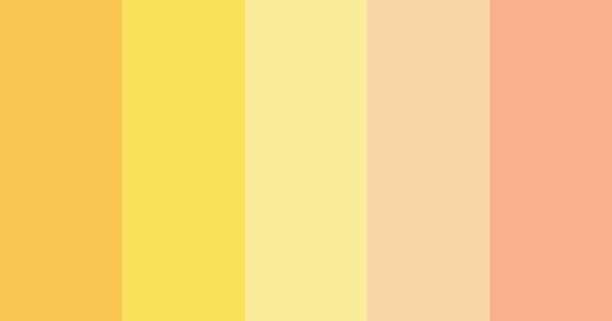 Download sunkissed sorbet color palette PNG image (landscape)