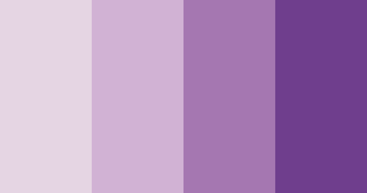 Download soft lavender color palette PNG image (landscape)