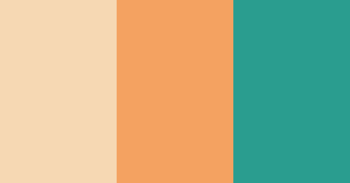 Download sunny oasis color palette PNG image (landscape)