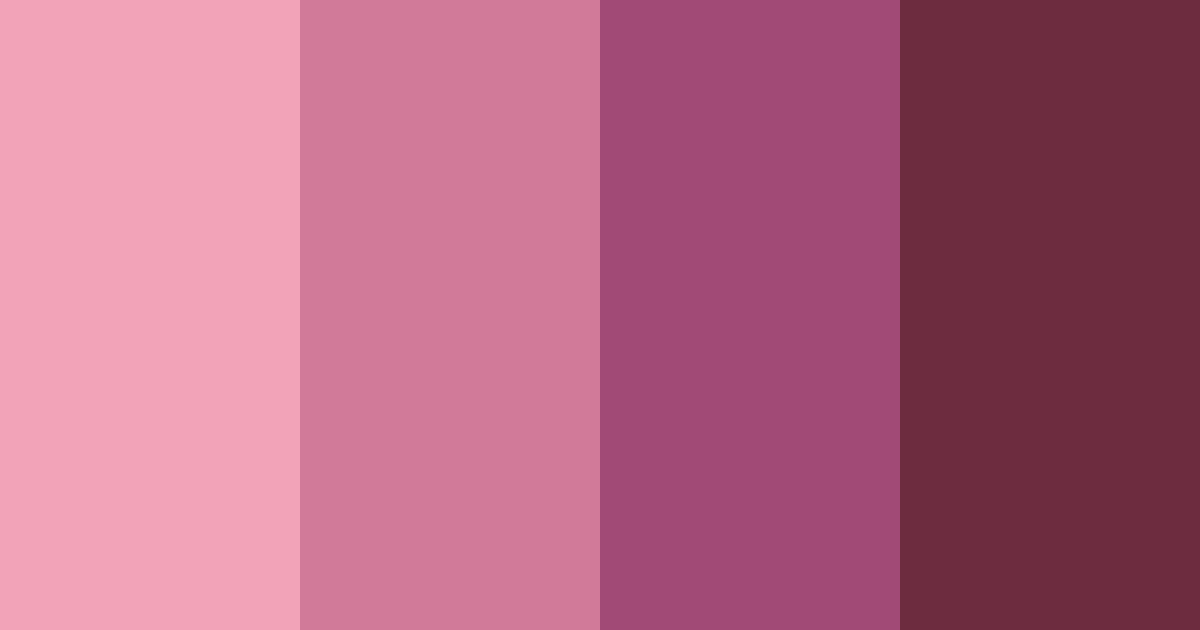 Download blushing velvet color palette PNG image (landscape)