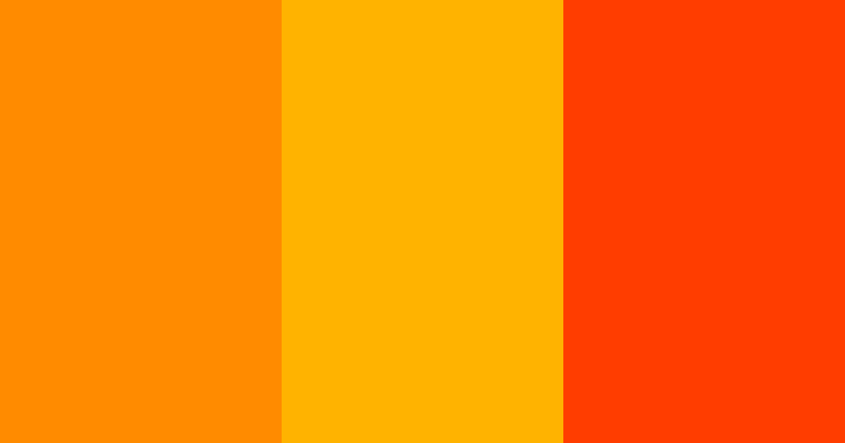 Download sunset blaze color palette PNG image (landscape)