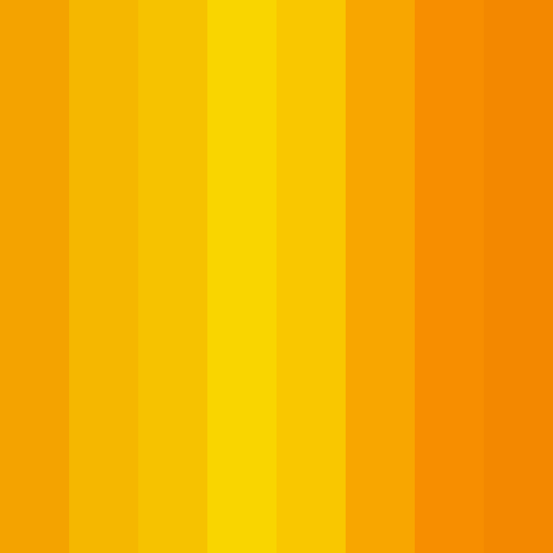 Download bright orange color palette PNG image (square)