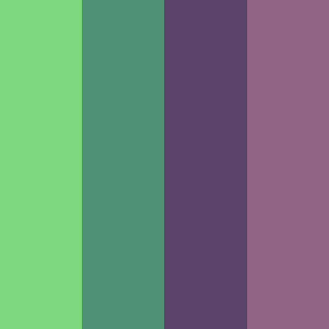 Download minty sage color palette PNG image (square)