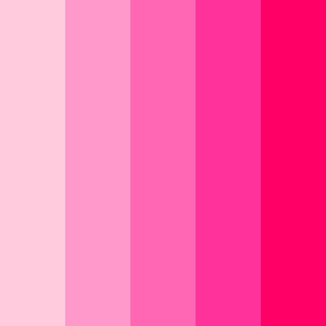 Download bright pink color palette PNG image (square)