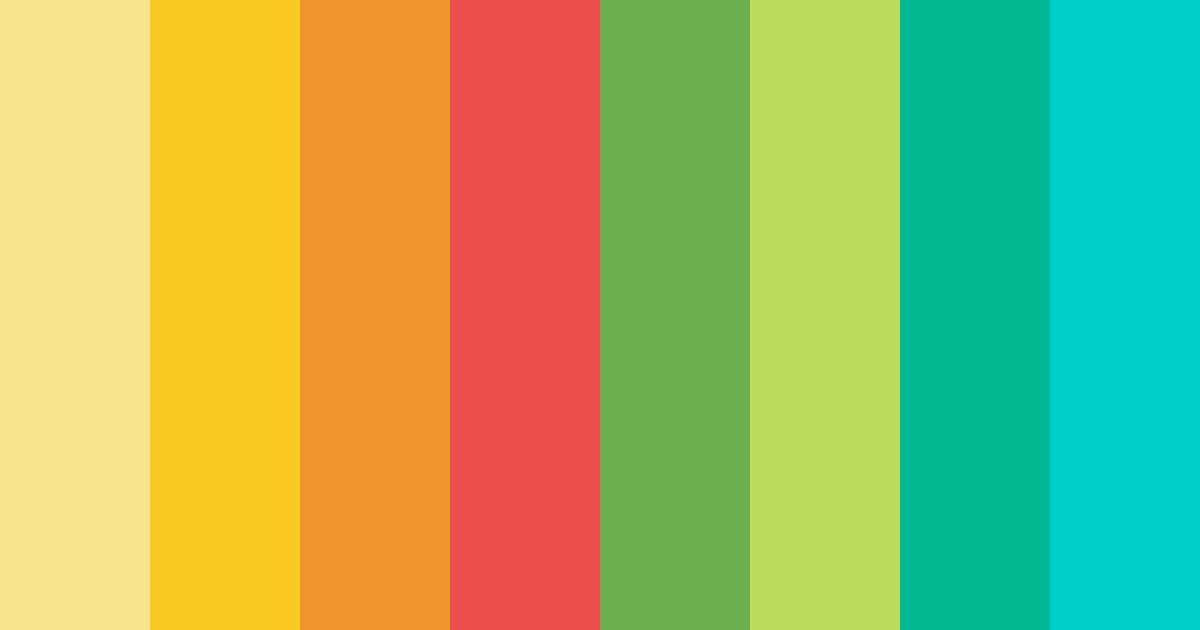 Download sunset garden color palette PNG image (landscape)