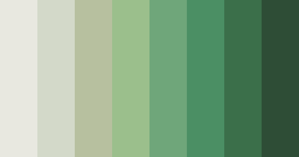 Download serenity of nature color palette PNG image (landscape)