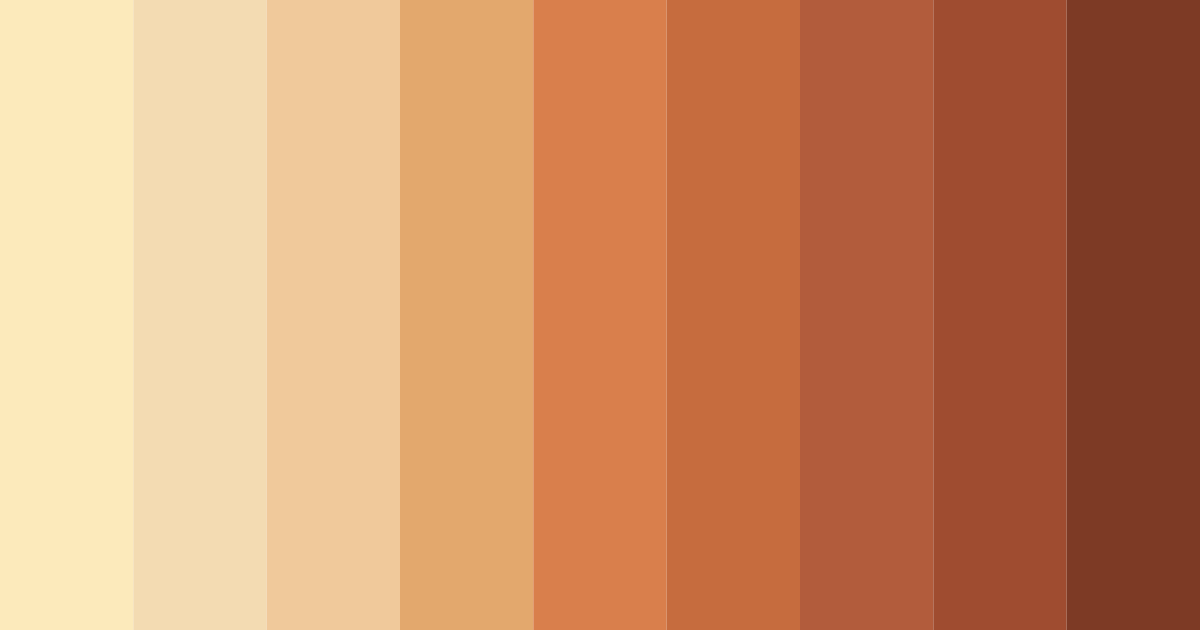 Download desert sunrise color palette PNG image (landscape)
