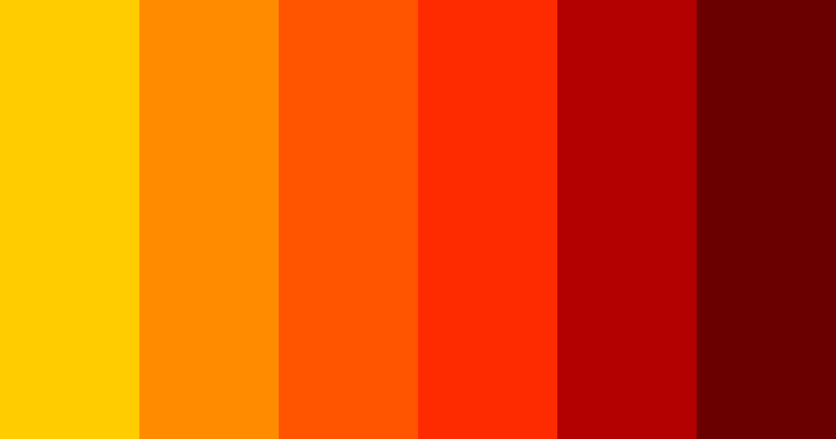 Download inferno's embrace color palette PNG image (landscape)