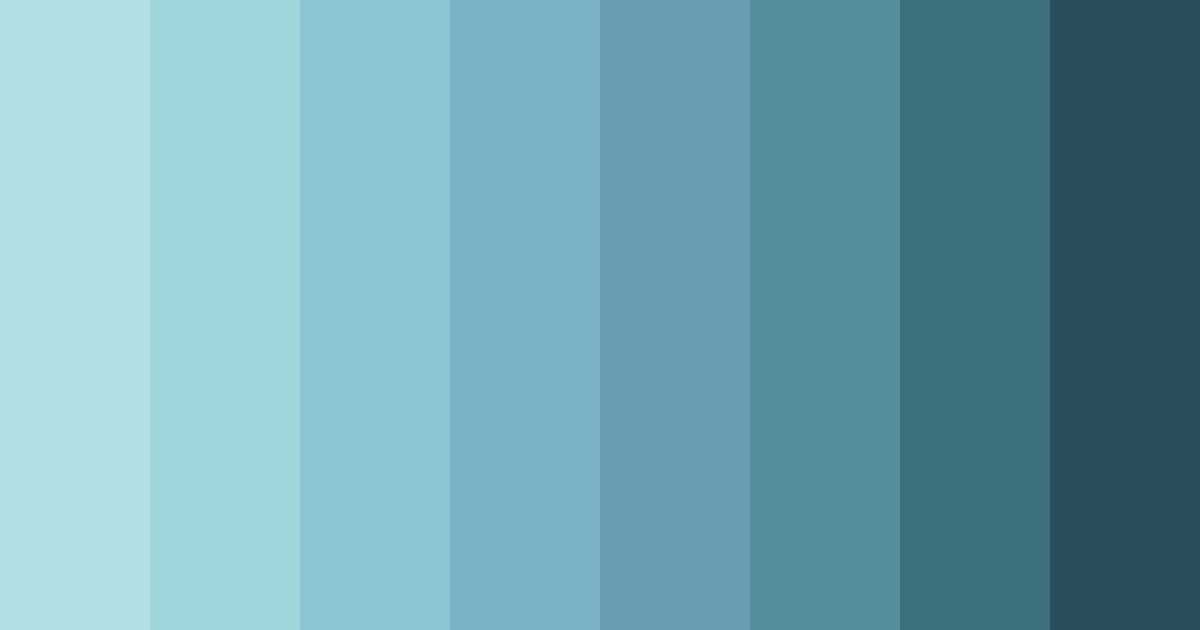 Download tranquil tides color palette PNG image (landscape)