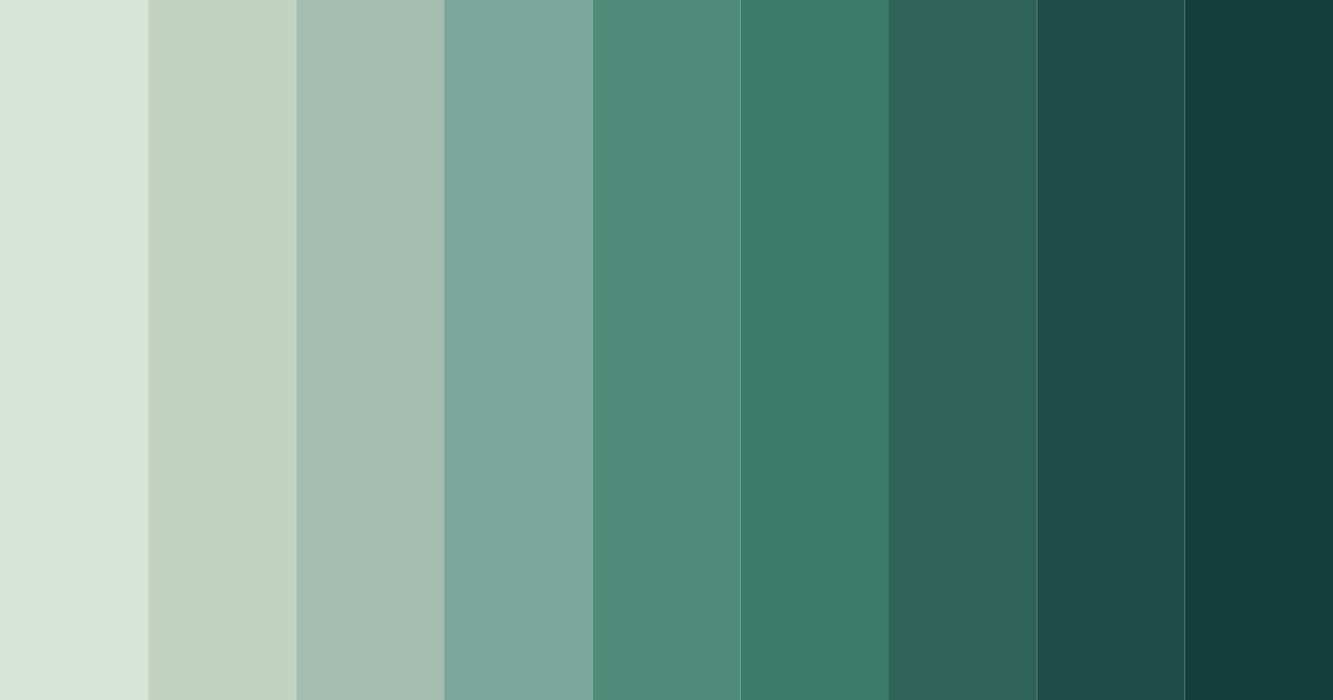 Download whispers of the forest color palette PNG image (landscape)