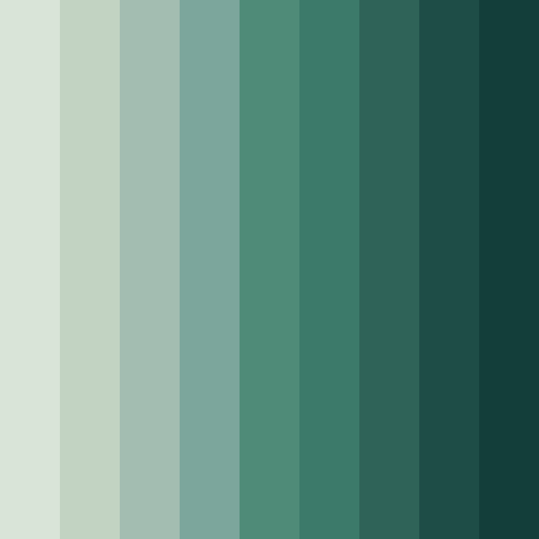 Download whispers of the forest color palette PNG image (square)