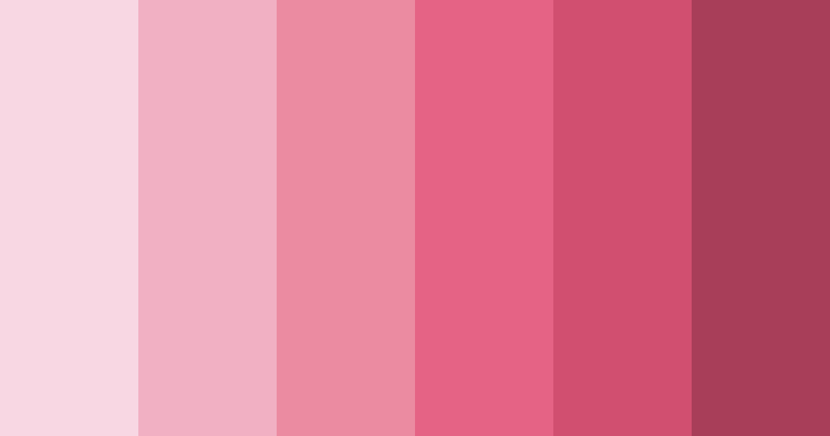 Download rosy reverie color palette PNG image (landscape)
