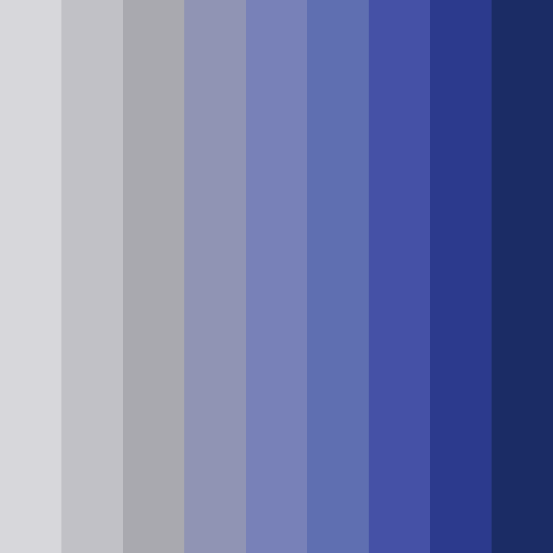 Download moonlit twilight color palette PNG image (square)