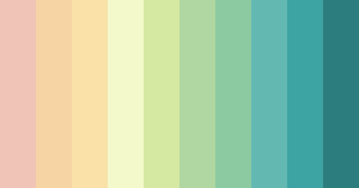 Download serenity in bloom color palette PNG image (landscape)