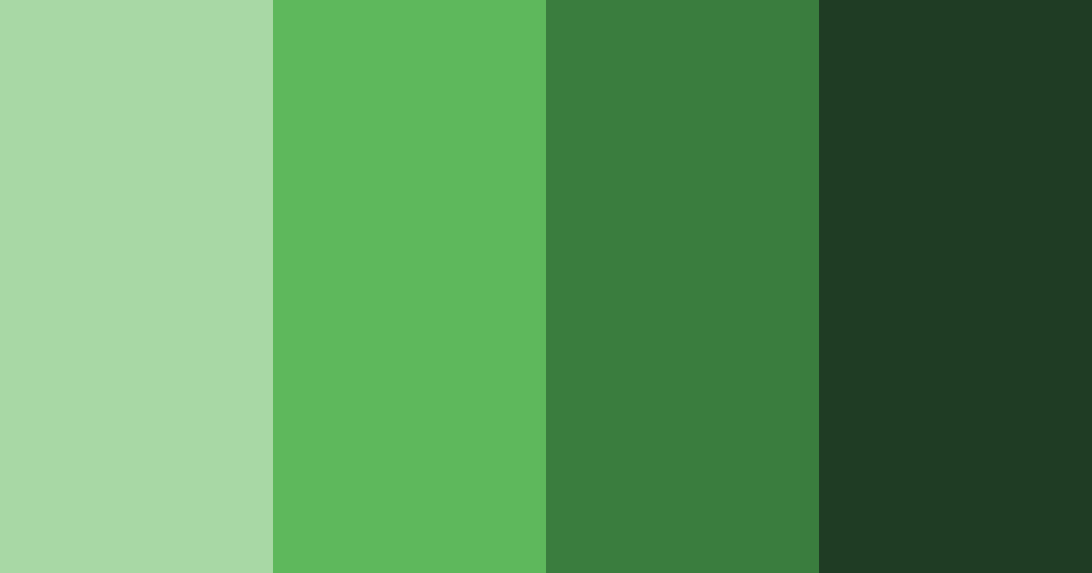Download emerald canopy color palette PNG image (landscape)