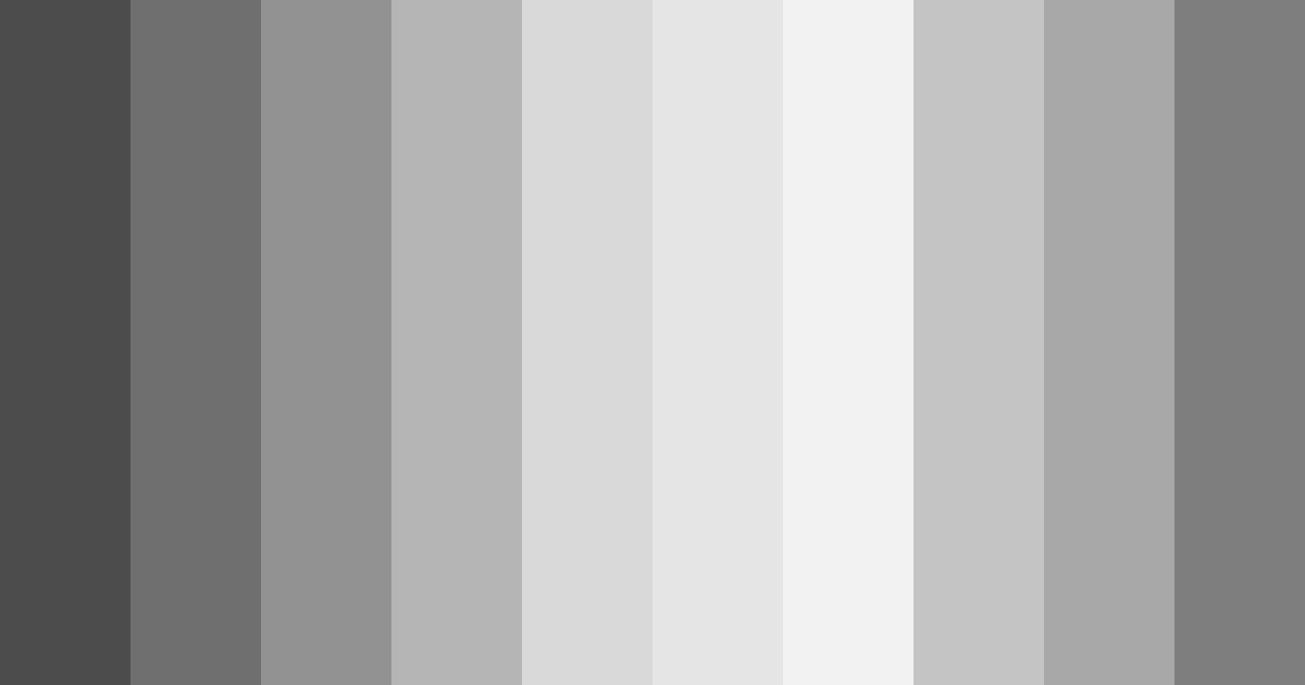 Download dark gray color palette PNG image (landscape)