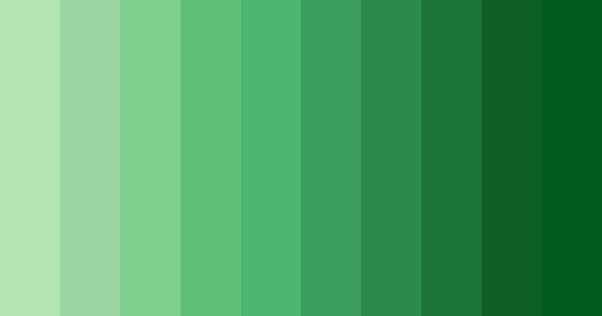 Download verdant symphony color palette PNG image (landscape)