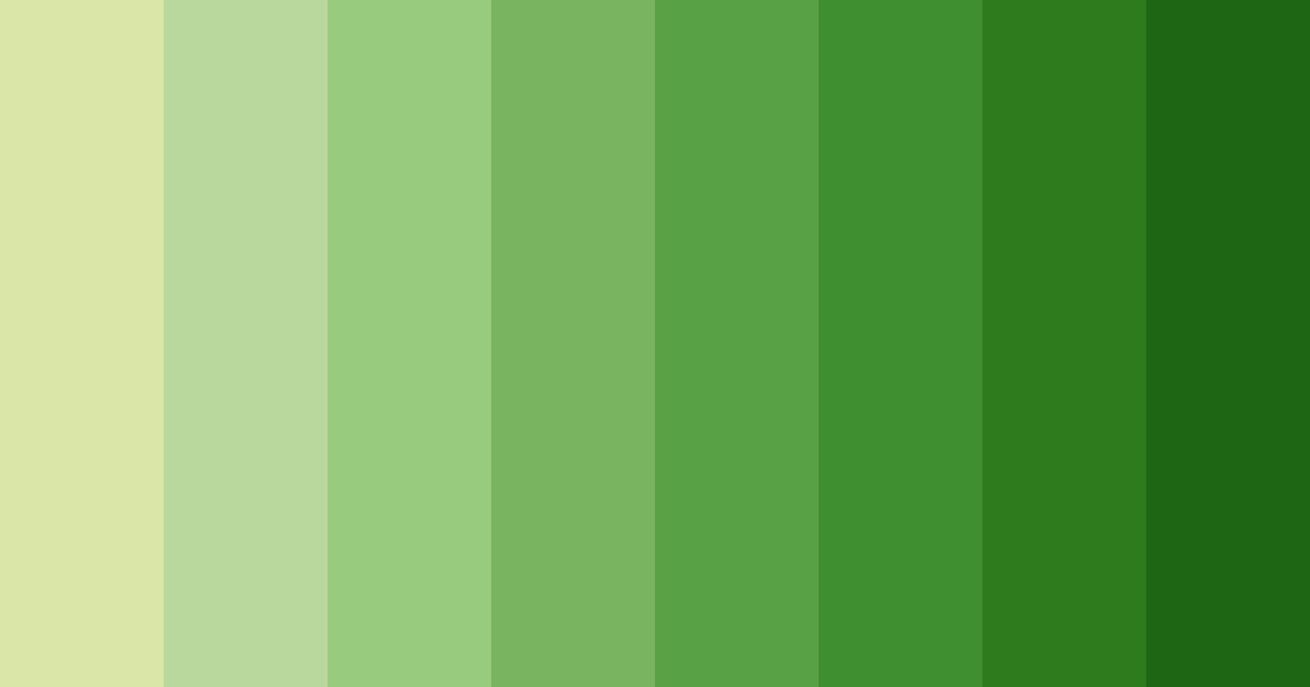 Download light yellow green color palette PNG image (landscape)