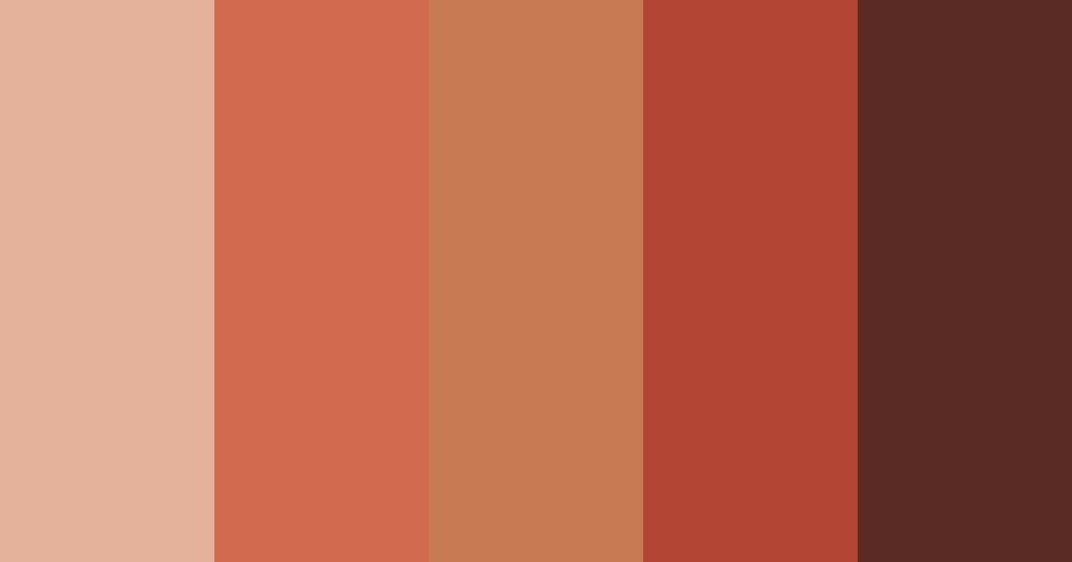 Download desert ember color palette PNG image (landscape)
