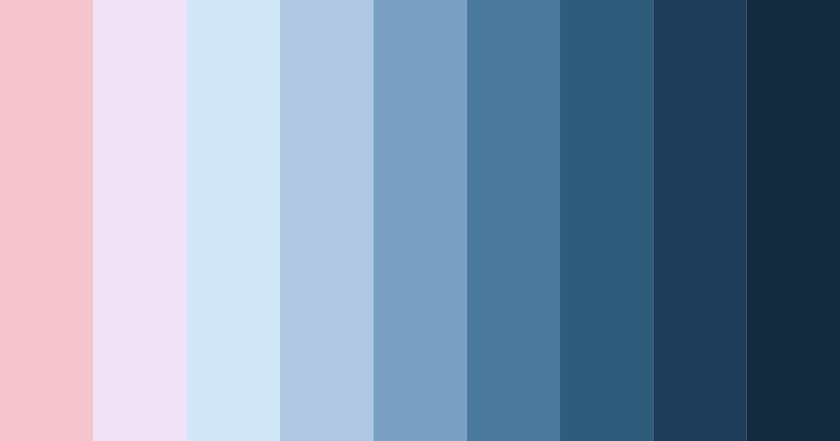 Download whispers of dawn color palette PNG image (landscape)