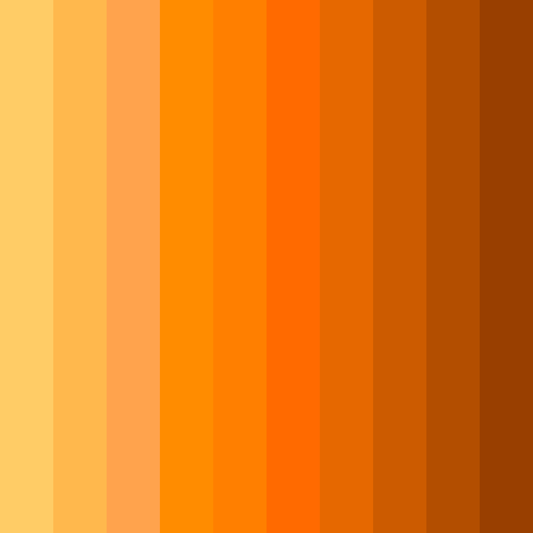 Download sunny citrus burst color palette PNG image (square)