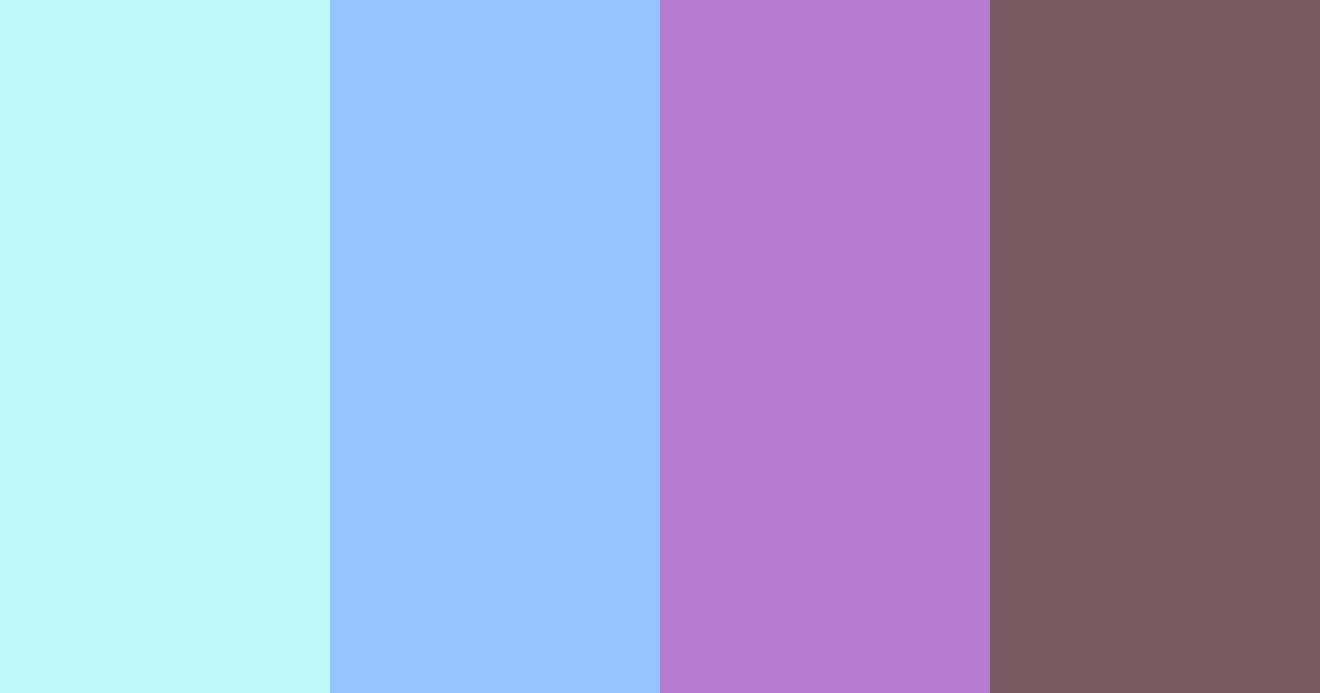 Download lavender dream color palette PNG image (landscape)