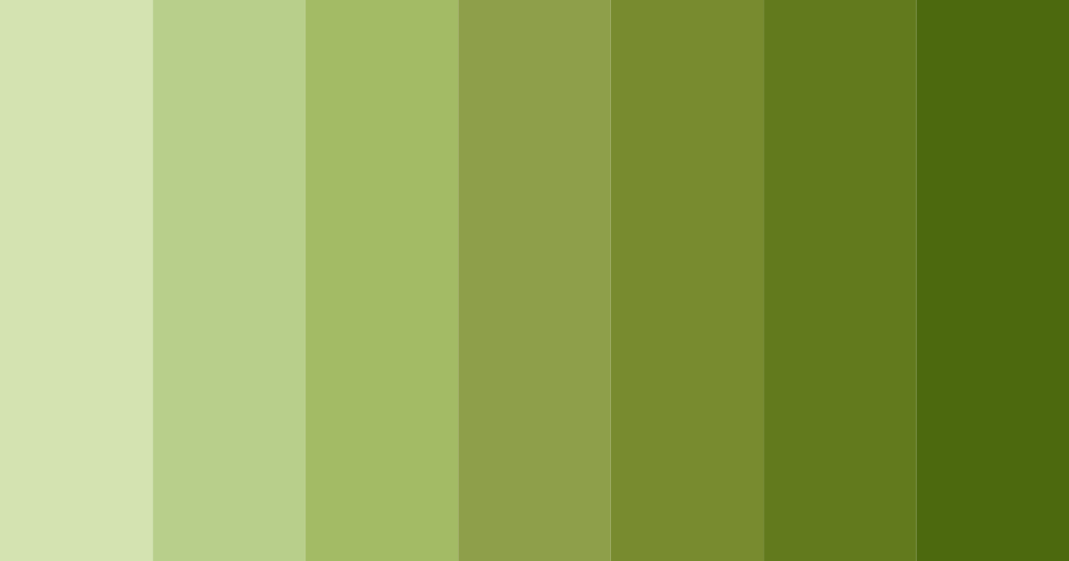 Download olive grove serenity color palette PNG image (landscape)