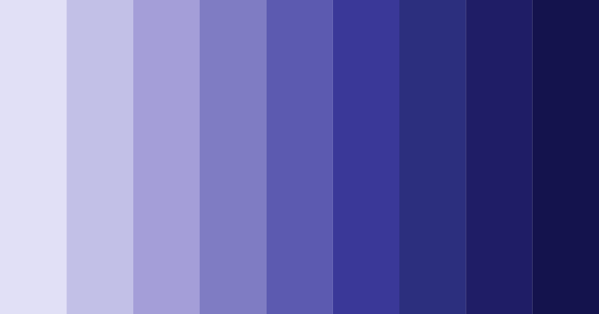 Download midnight serenade color palette PNG image (landscape)