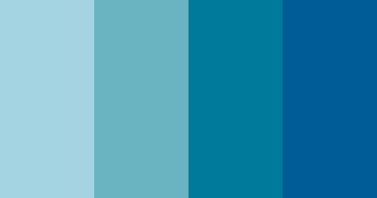 Download deep blue color palette PNG image (landscape)