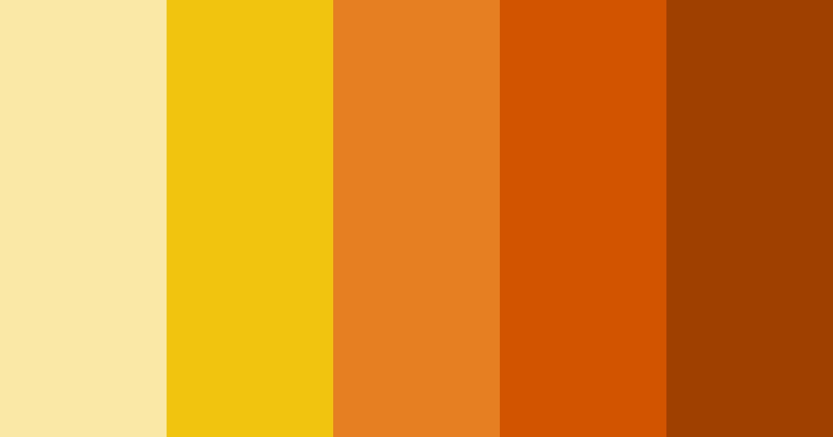 Autumn Harvest Color Palette - ColorDrop