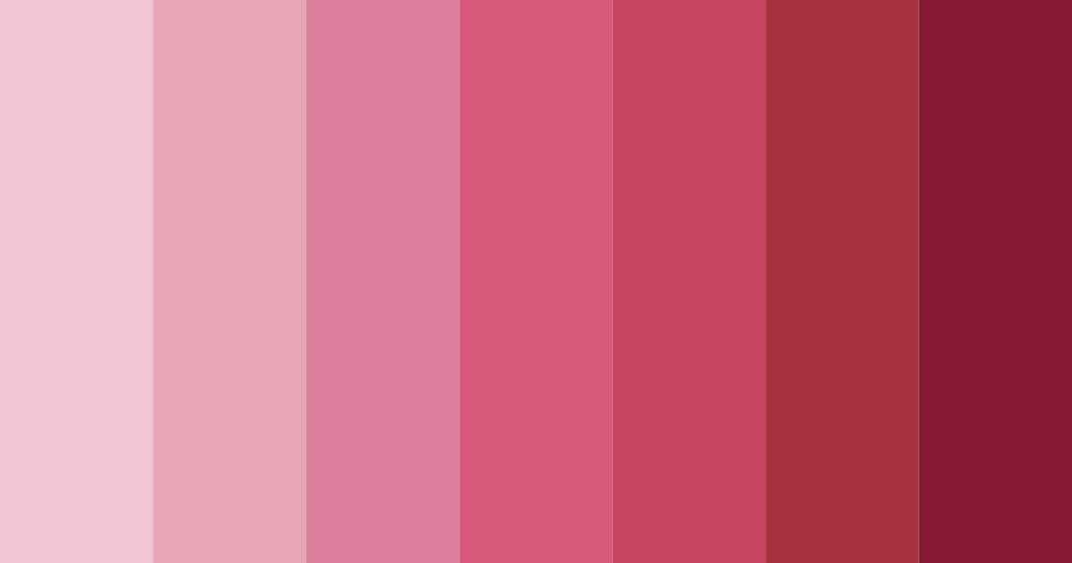 Download blushing dusk color palette PNG image (landscape)