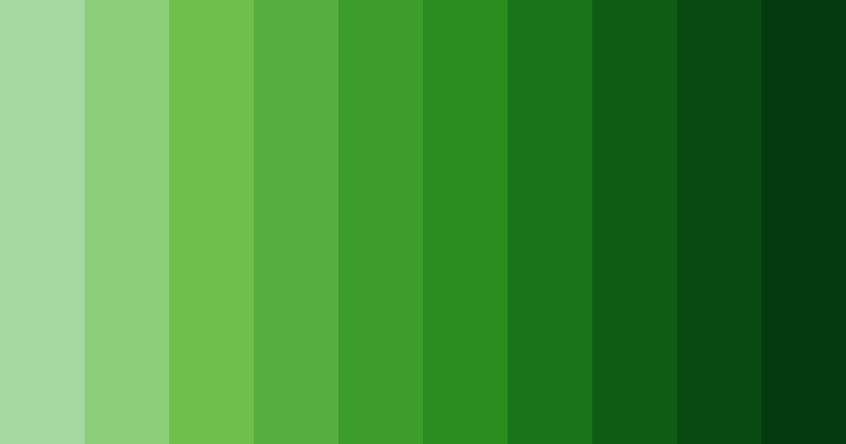 Download emerald haven color palette PNG image (landscape)