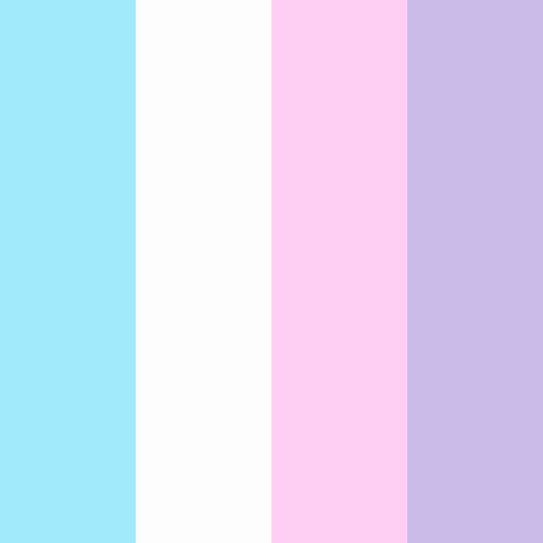 Download pastel dream color palette PNG image (square)