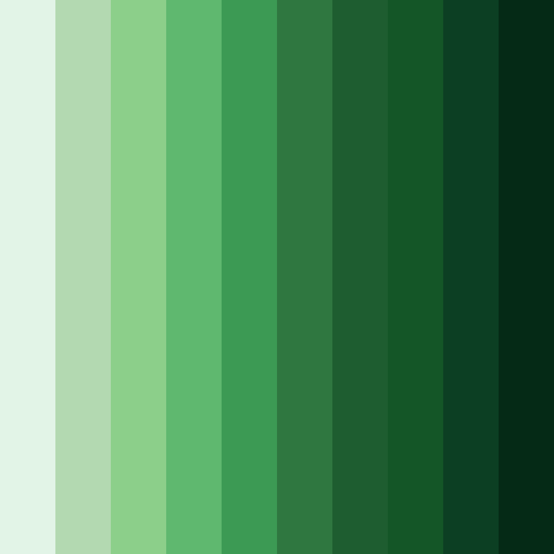 Download dark green earth color palette PNG image (square)