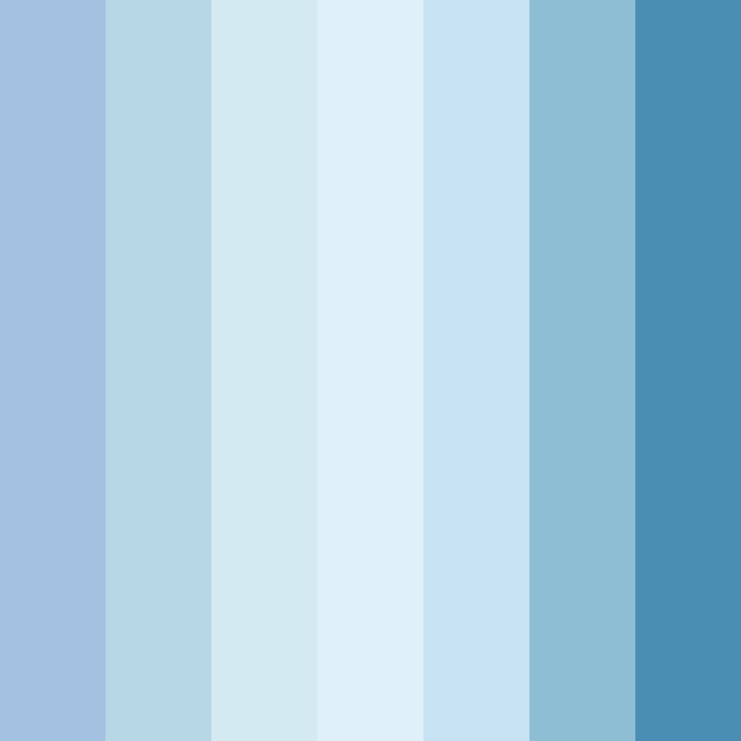 Download celestial bubbles color palette PNG image (square)