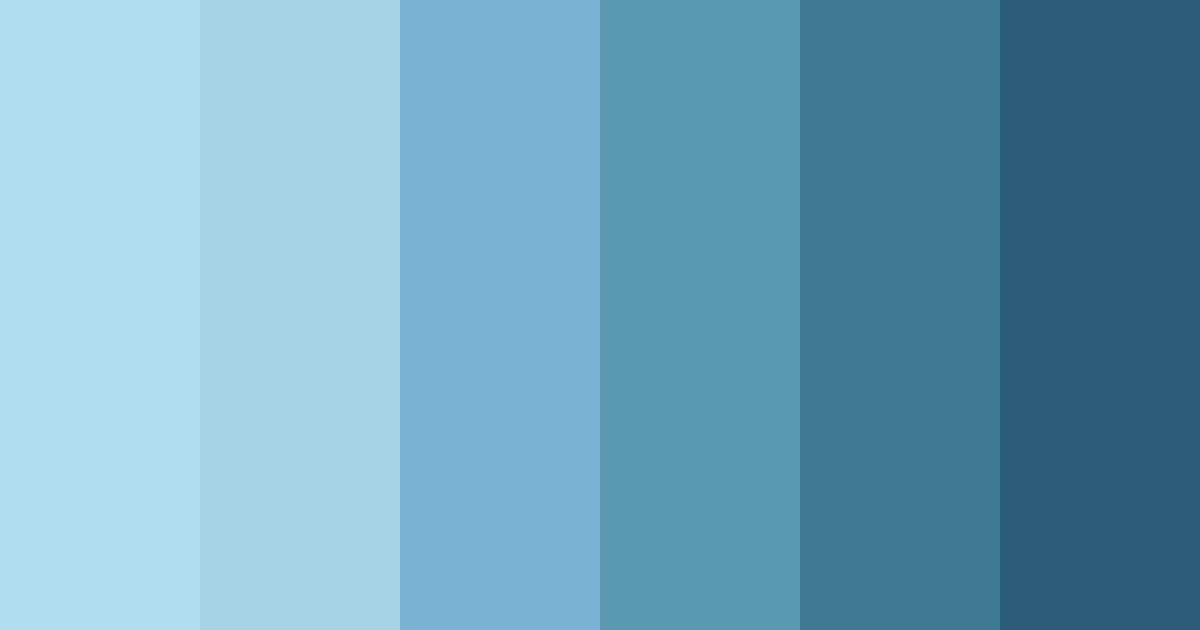 Download skyline serenity color palette PNG image (landscape)