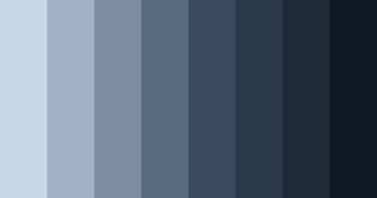 Download stormy serenade color palette PNG image (landscape)