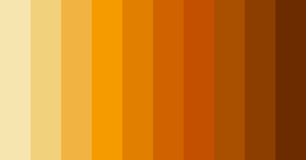 Download golden sunset color palette PNG image (landscape)