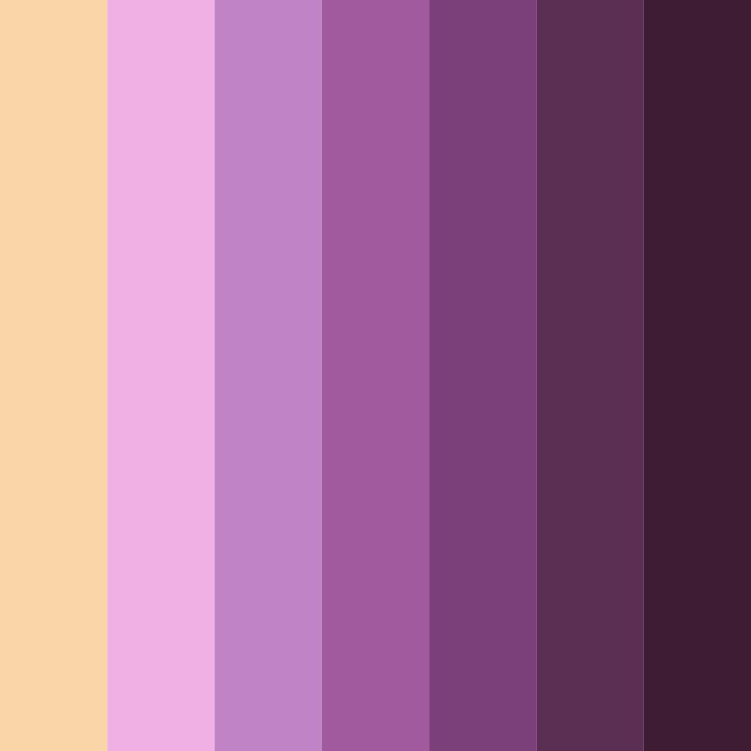 Download purple dutch flower color palette PNG image (square)