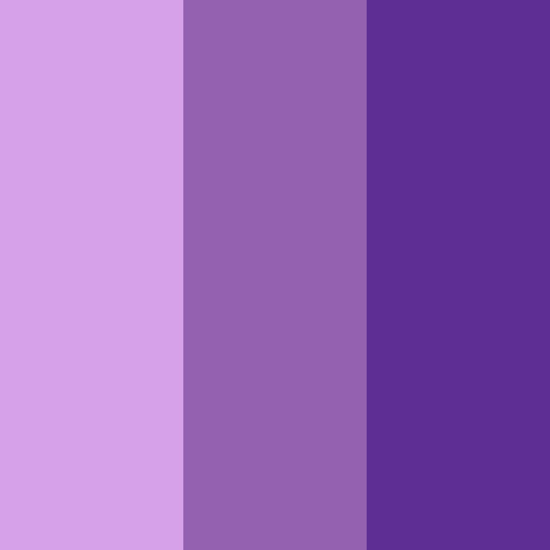 Download shades of purple color palette PNG image (square)