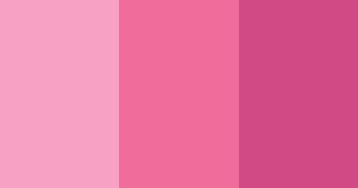 Download pink blossom color palette PNG image (landscape)