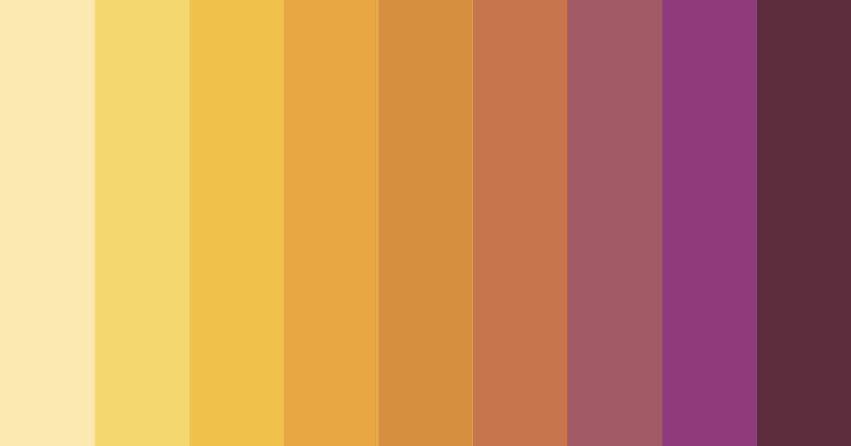 Download autumn embrace color palette PNG image (landscape)