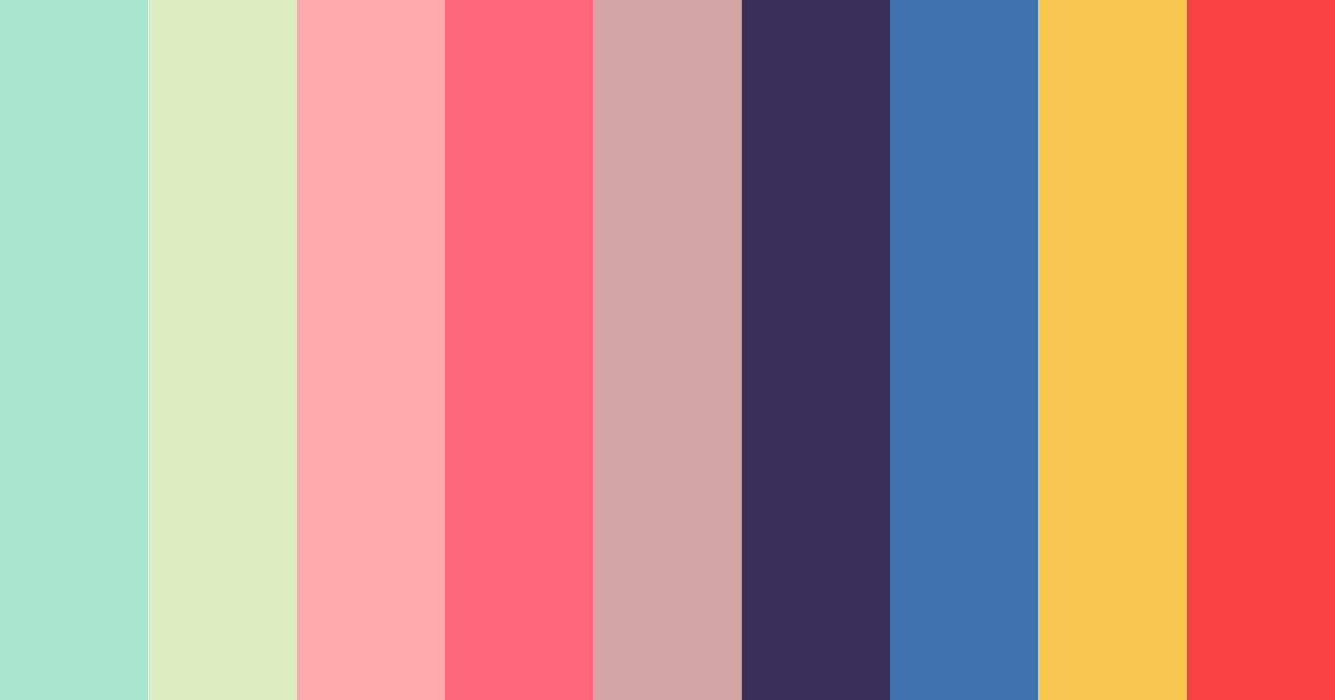 Download meadow dreamscape color palette PNG image (landscape)