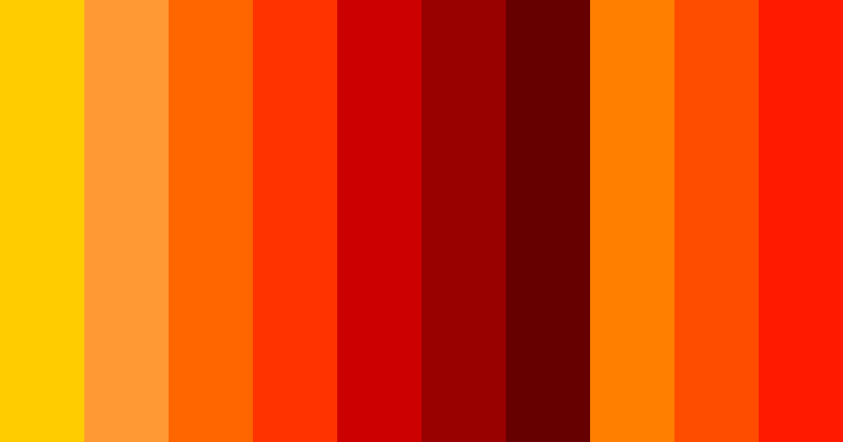 Download inferno's embrace color palette PNG image (landscape)