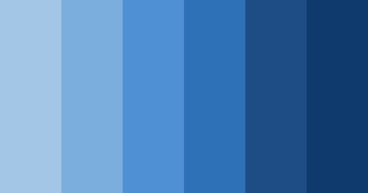 Download azure depths color palette PNG image (landscape)